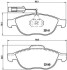 Гальмівні колодки, дискове гальмо (набір) BREMBO P23075 (фото 1)