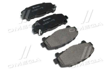 Колодка гальм. диск. HONDA ACCORD передн. BREMBO P 28 043