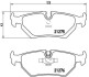 Гальмівні колодки дискові BREMBO P36 008 (фото 1)