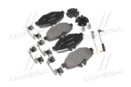 Колодка торм. диск. MB E-CLASS (W211), E-CLASS KOMBI (S211) передн. BREMBO P 50 049