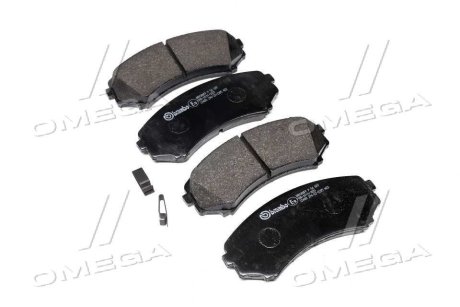 Колодка гальм. диск. MAZDA MPV, MITSUBISHI PAJERO, передн. BREMBO P 54 029