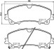 Гальмівні колодки (набір) BREMBO P56106 (фото 1)