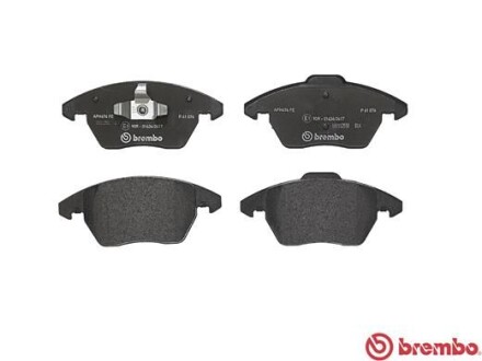 Гальмівні колодки, дискове гальмо (набір) BREMBO P61076