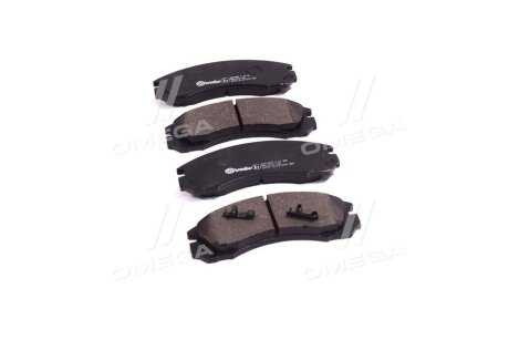 Колодка торм. диск. MITSUBISHI LANCER VI (CK/P_A), OUTLANDER, PAJERO II (V2_W) передн. (BREMBO P 61 089