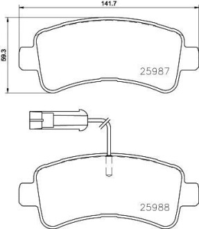 Деталь BREMBO P61130