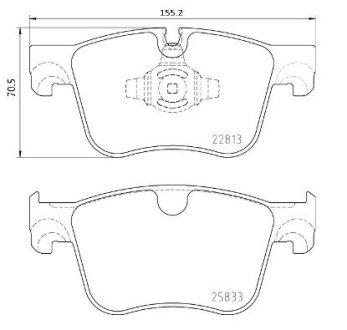 Деталь BREMBO P61 135