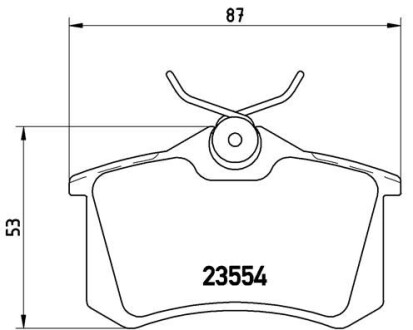 Деталь BREMBO P68024