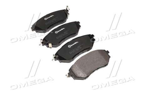 Колодка торм. диск. SUBARU LEGACY IV передн. BREMBO P 78 017