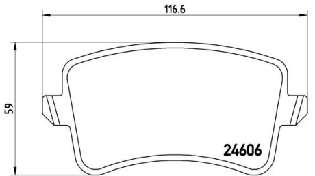 Деталь BREMBO P85099