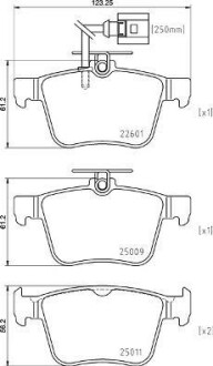 Гальмівні колодки дискові BREMBO P85 162