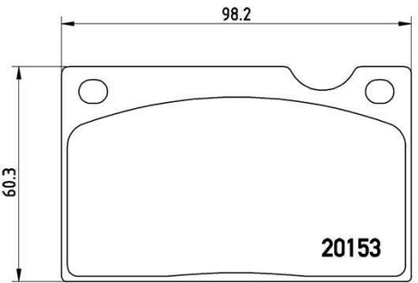 Гальмівні колодки дискові BREMBO P86 003