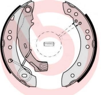 Гальмівні колодки (набір) BREMBO S61526 (фото 1)