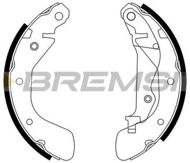 Гальмівні накладки BREMSI GF0633