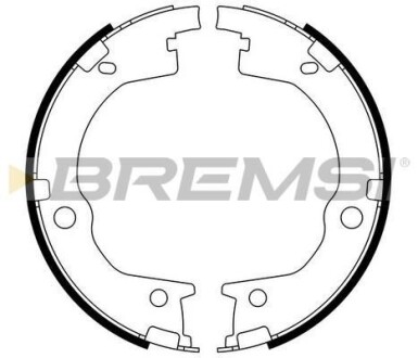 Гальмівні накладки BREMSI GF0803