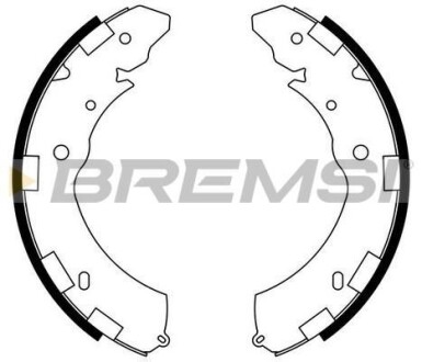 Гальмівні накладки BREMSI GF0833