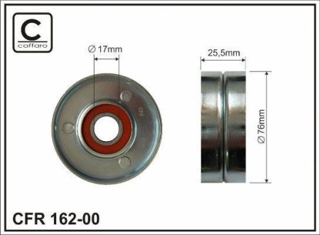 Ролик ремня CAFFARO 16200