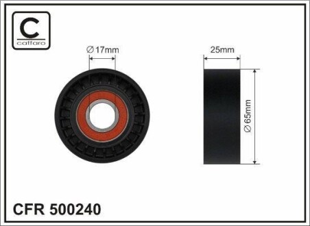 Ролик CAFFARO 500-240