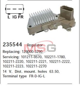Регулятор генератора CARGO 235544