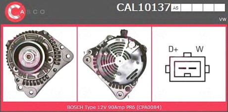 Генератор CASCO CAL10137AS