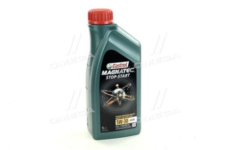 Масло ДВС 5W-30 MAGNATEC STOP-START ACEA A3/B4, 1л, синт. CASTROL 15C94C