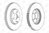 Гальмівний диск передній Mercedes E-Class (W211, S211) (2003->) CHAMPION 563056CH1 (фото 1)