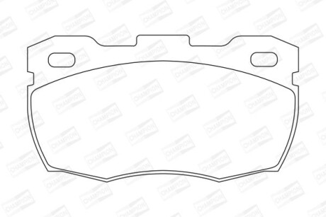 Гальмівні колодки передні Land Rover Defender CHAMPION 571827CH