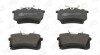 Колодки тормозные дисковые задние AUDI A2 (8Z0) 00-05|SEAT TOLEDO III (5P2) 04-09|VW GOLF V (1K1) 03-10 CHAMPION 573682CH (фото 2)