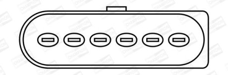 Котушка запалювання SKODA OCTAVIA/ VW JETTA/BORA/GOLF/TOURAN CHAMPION BAEA029E