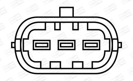 Котушка запалювання MERCEDES-BENZ C-CLASS/CLK/SLK CHAMPION BAEA041