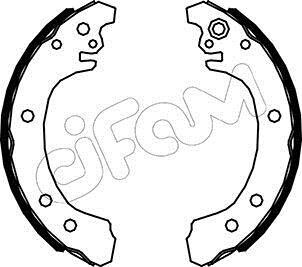 Гальмівні колодки (набір) CIFAM 153523