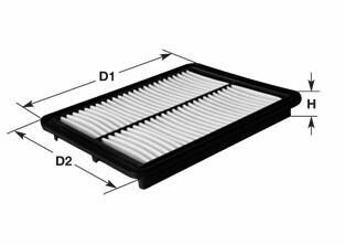 Фільтр повітряний CLEAN FILTERS MA1307