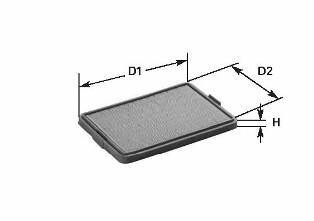 Фільтр повітряний CLEAN FILTERS MA3101