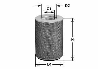 Фільтр повітряний CLEAN FILTERS MA744