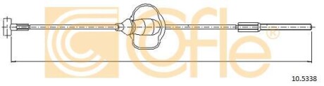 Трос ручного гальма перед. Ford Connect 2002/06- COFLE 105338