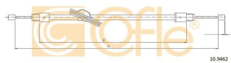 Трос ручного гальма COFLE 109462