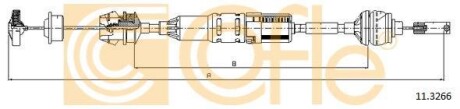 Трос зчеплення COFLE 113266
