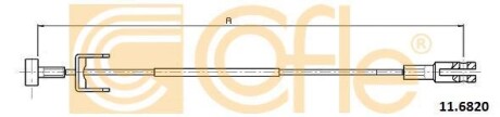 Трос COFLE 116820