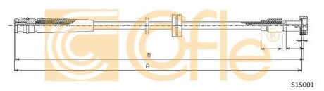 Трос спідометра COFLE S1S001