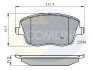 Гальмівні колодки, дискове гальмо (набір) COMLINE CBP01147 (фото 1)