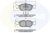 Гальмівні колодки, дискове гальмо (набір) COMLINE CBP0134 (фото 1)