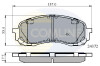 Гальмівні колодки, дискове гальмо (набір) COMLINE CBP01778 (фото 1)
