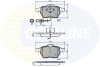 Гальмівні колодки, дискове гальмо (набір) COMLINE CBP11025 (фото 1)