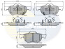Гальмівні колодки, дискове гальмо (набір) COMLINE CBP31195 (фото 1)