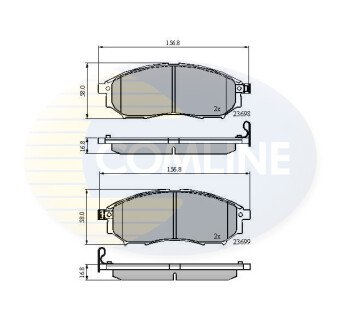 Деталь COMLINE CBP31524