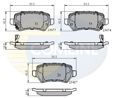 Деталь COMLINE CBP31551