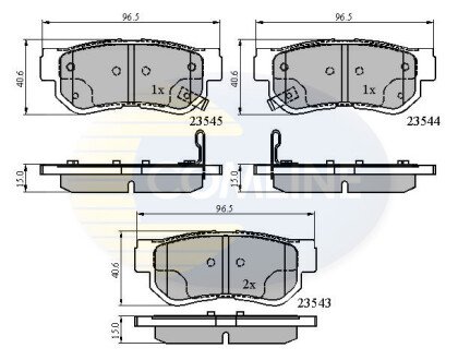 Деталь COMLINE CBP3935