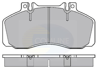 Гальмівні колодки, дискове гальмо (набір) COMLINE CBP9002