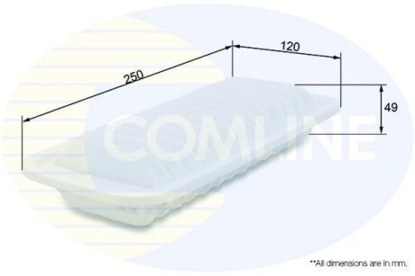 Фільтр повітряний COMLINE CTY12035