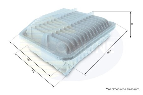 Фільтр повітряний COMLINE CTY12188