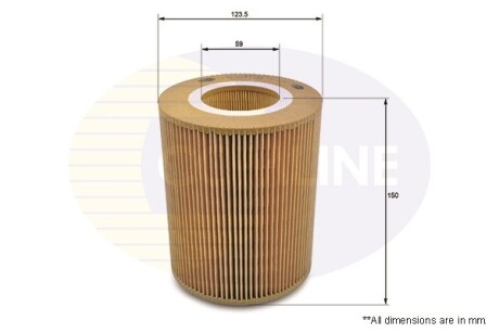 Фільтр повітряний COMLINE EAF070